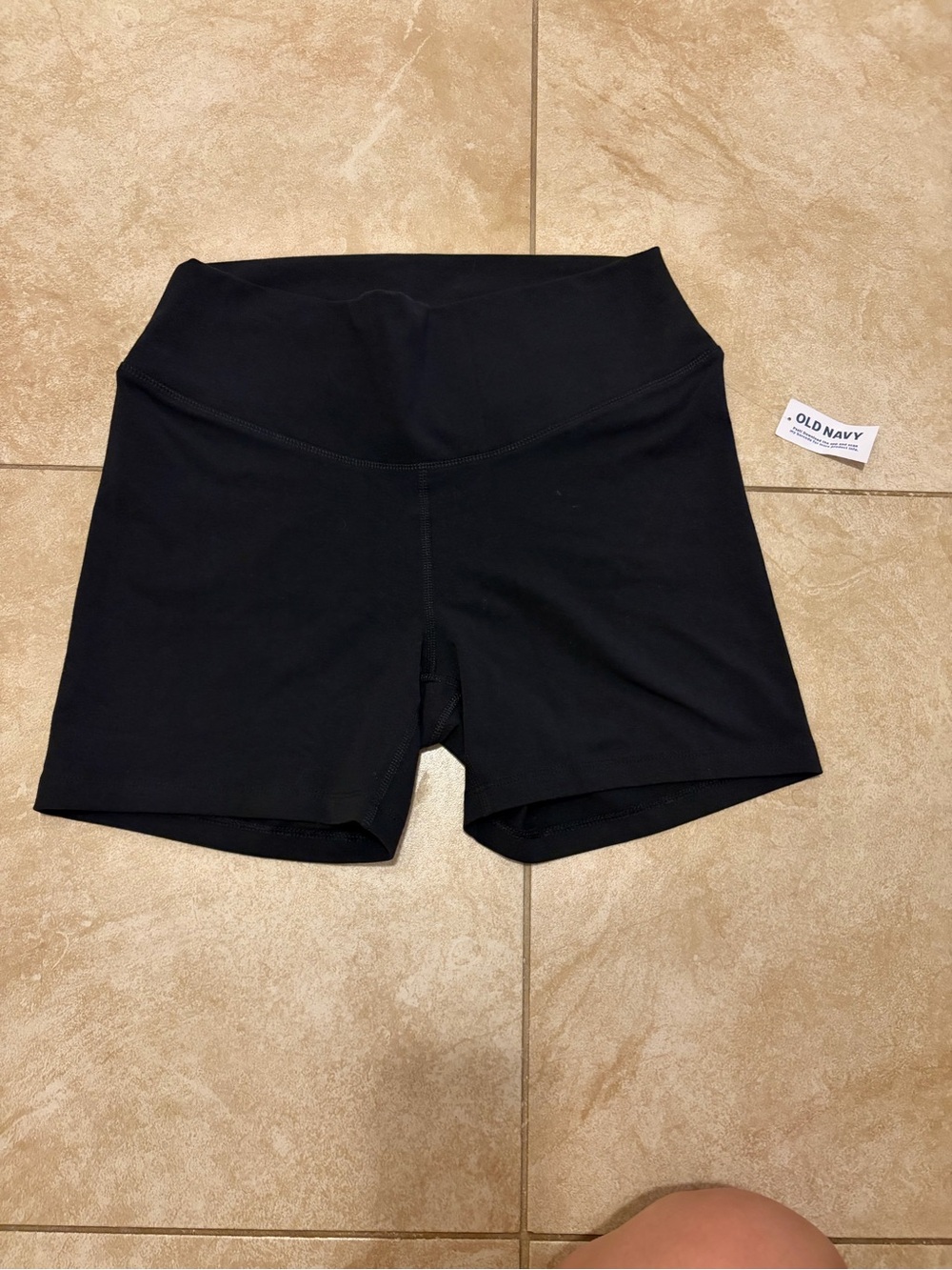 Old Navy Black High-Rise Women's Bike Shorts L